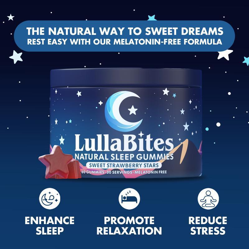 Lullabites Non-Melatonin Sleep Gummies